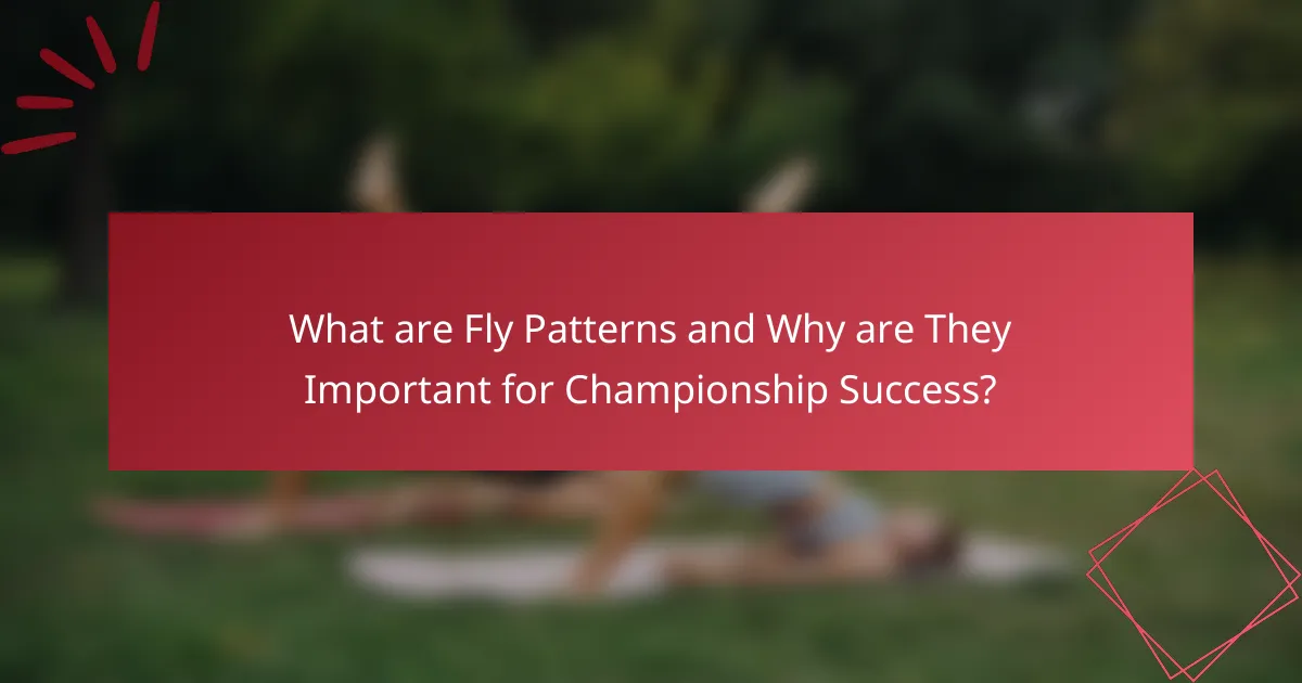 What are Fly Patterns and Why are They Important for Championship Success?